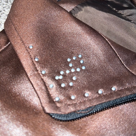 Vintage soft zip up vest with great detail - Picture 9 of 11